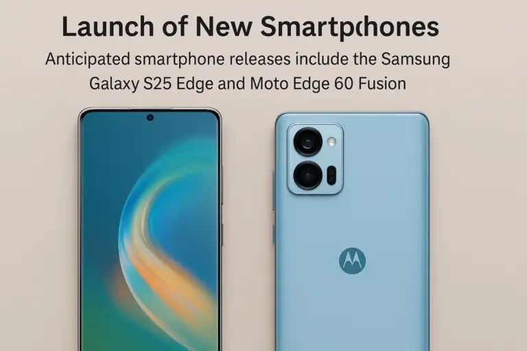 Samsung Galaxy S25 Edge & Moto Edge 60 Fusion: The Next-Gen Smartphones Are Here!