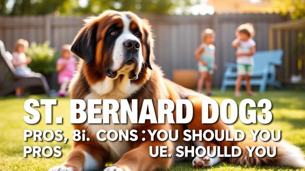 St. Bernard Dog Good for All