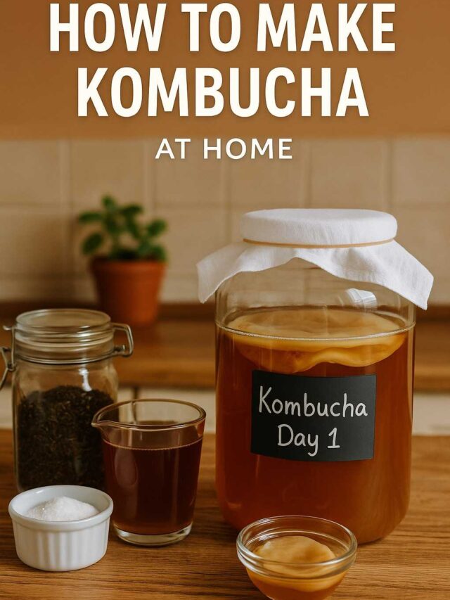 How to Make Kombucha at Home
